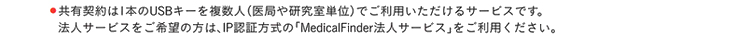 共有契約・法人サービスについて