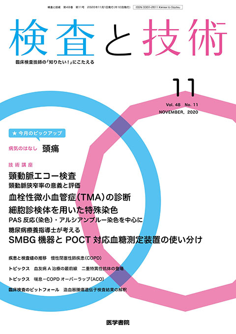 検査と技術 Vol.48 No.11