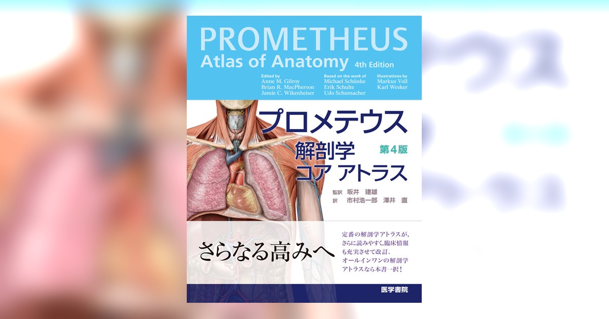 プロメテウス解剖学 コア アトラス 第4版 | 書籍詳細 | 書籍 | 医学書院