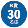 B賞 30名様