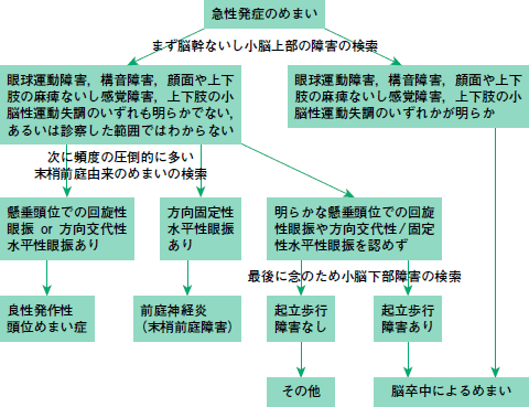 めまい患者の診療フローチャート - Genspark