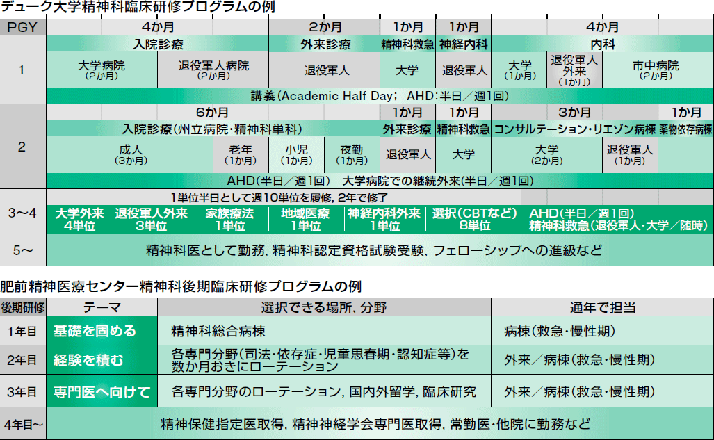 日米の精神科臨床研修から見えること 前田麗奈 勢島奏子 14年 記事一覧 医学界新聞 医学書院