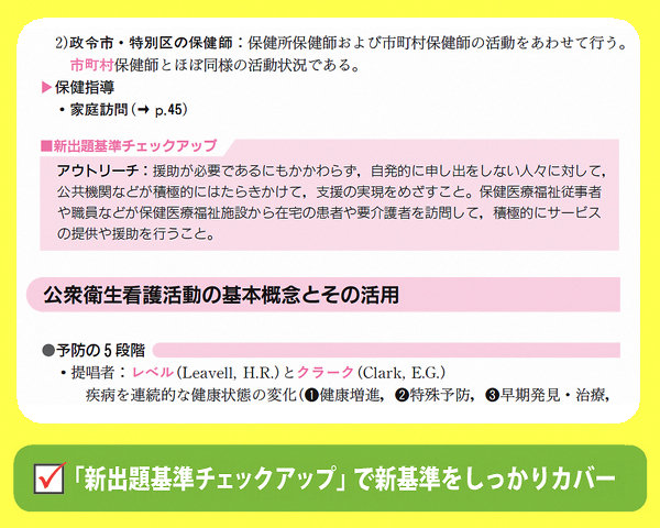 「新出題基準チェックアップ」で新基準をしっかりカバー