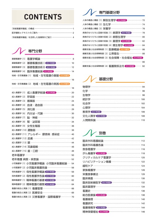 系統看護学講座