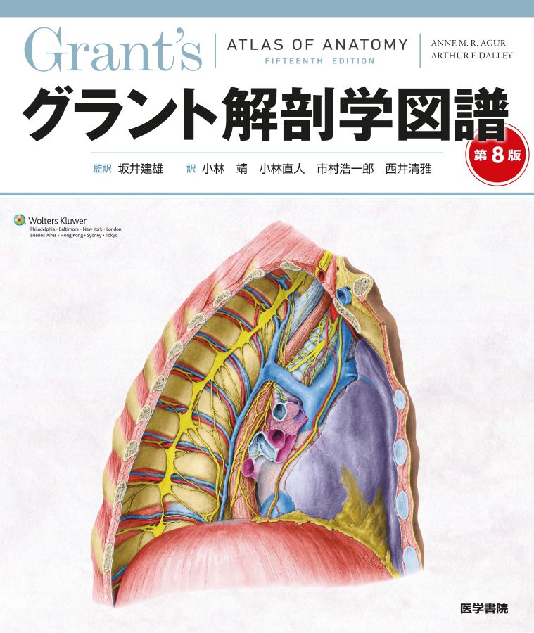 グラント解剖学図譜_第8版_立読み
